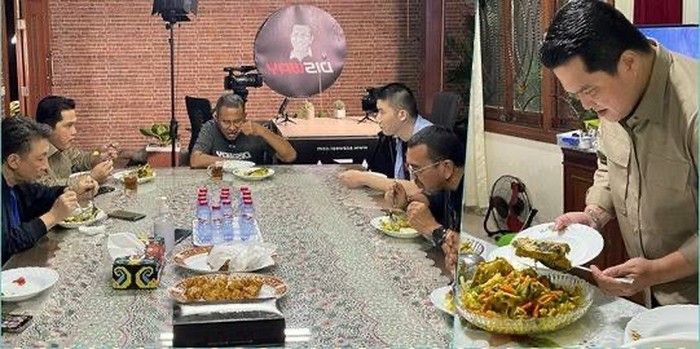 Enak Terus! Keseruan Ketum PSSI Eric Thohir Cicipi Kuliner Nusantara Enak Terus! Keseruan Ketum PSSI Eric Thohir Cicipi Kuliner Nusantara