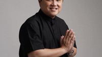 Namanya tengah disorot sebagai Ketum PSSI, usai FIFA batalkan Piala Dunia U-20 di Indonesia. Eric Thohir jadi perhatian. Foto: Pool/Site