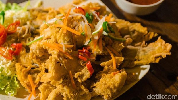 Gurami saus gondrong di Blitar