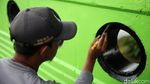 Jembatan KBT Cipinang Indah Dipercantik, Begini Rupanya