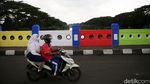 Jembatan KBT Cipinang Indah Dipercantik, Begini Rupanya