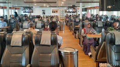 Mudik Nyaman ke Sumatera, Bisa Banget Naik Kapal Ekspres, Ini Potretnya