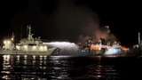 Kapal Feri Terbakar Hebat di Filipina, 12 Orang Tewas dan 7 Hilang