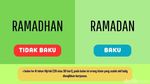 15 Kosakata Tema Puasa yang Sering Salah Tulis, Ramadhan atau Ramadan?