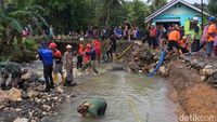 4 Kecamatan Di Sukabumi Diterjang Banjir Hingga Jembatan Putus