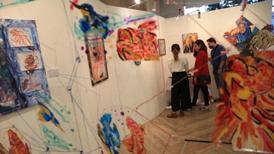 Melihat Pameran Seni Visual Karya Pelajar