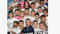 Dengan dibatalkannya Piala Dunia U-20 2023 di Indonesia, Timnas Israel U-20 tetap akan bermain di Piala Dunia U-20 2023 karena statusnya lolos kualifikasi. Sedangkan Indonesia harus dicoret dari participants karena Timnas Indonesia U-20 mendapat jatah partisipasi sebagai Tuan Rumah.Foto: Twitter