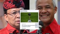 Koster dan Ganjar jadi Man of The Match batalnya Piala Dunia U-20 di Indonesia. Keduanya diserang bertubi-tubi oleh netizen karena dinilai jadi biang kerok Indonesia gagal jadi tuan rumah Piala Dunia U-20. Foto: Twitter