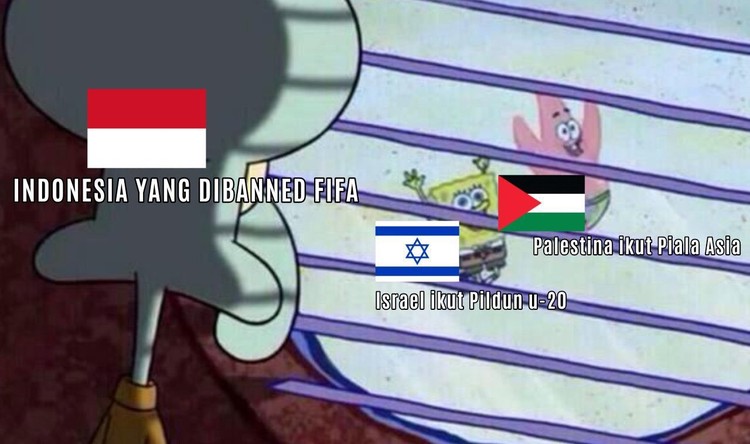 Meme Menohok Batal Piala Dunia