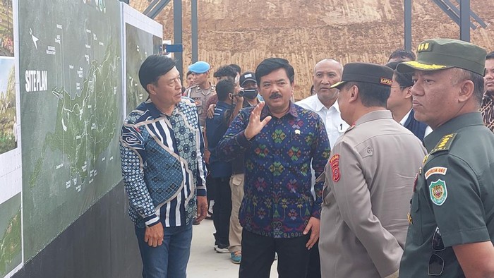 Menteri ATR Hadi Tjahjanto di Bogor (Sholihin-detikcom)