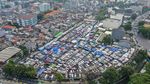 Padatnya Pasar Tasik Cideng di Pusat Kota Jakarta