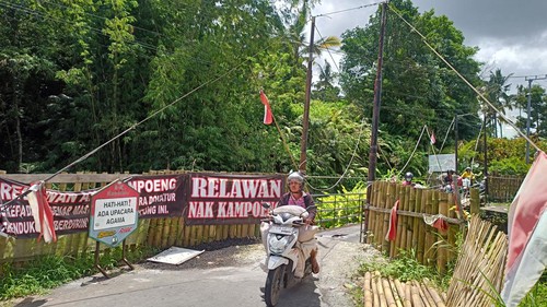 Pembangunan jembatan Yeh Kajang, penghubung Kecamatan Marga-Baturiti, akan mulai dibangun pada akhir Mei 2023 dengan anggaran Rp 11,4 miliar.