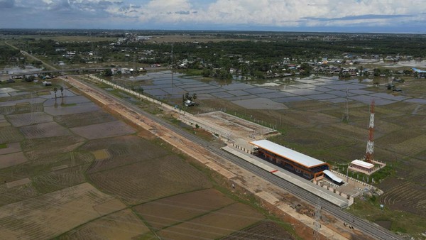Potret Stasiun Rammang-Rammang di Jalur KA Makassar-Parepare