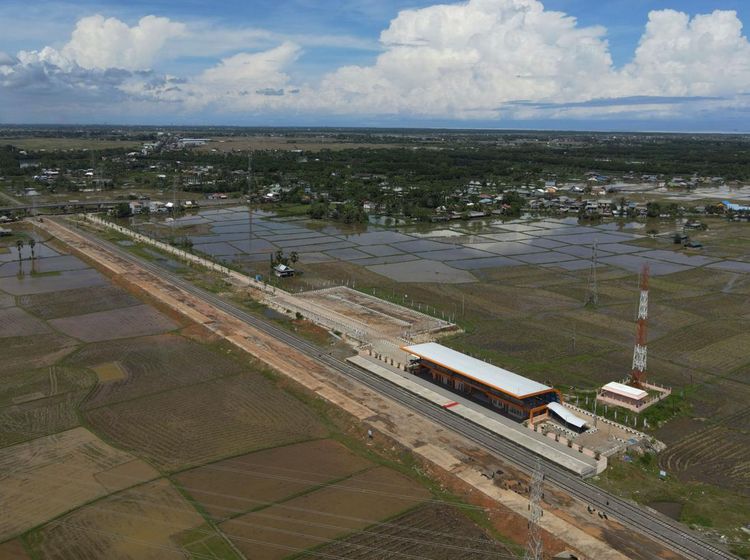 Potret Stasiun Rammang-Rammang di Jalur KA Makassar-Parepare