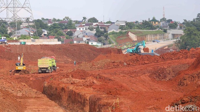 Pengerjaan proyek Tol Cinere-Jagorawi (Cijago) Seksi 3A Kukusan - Krukut terus dikebut. Begini progres terkininya.
