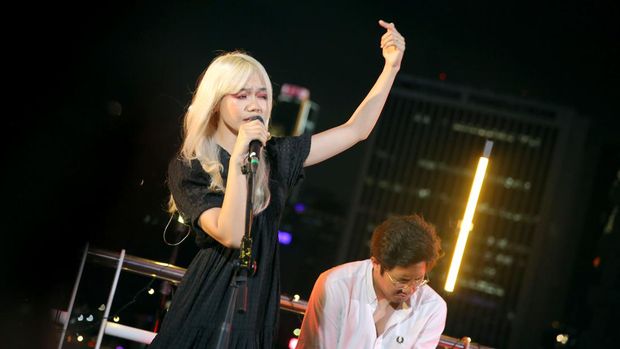 Fathia Izzati Vokalis Reality Club di Main Stage detikcom