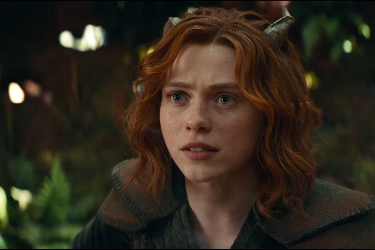 Sophia Lillis memerankan Doric di film Dungeons & Dragons: Honor Among Thieves.