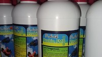 Probio FM merupakan probiotik dari limbah bungkil sawit ciptaan Universitas Bangka Belitung. Melihat potensi limbah sawit di wilayah tersebut, Rufti Puji Astuti dan tim mulai mengembangan probiotik ini. Foto: Nikita Rosa/detikEdu 
