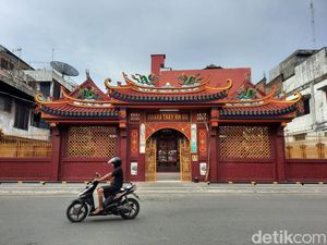 Vihara Tertua di Bandar Lampung nan Kental Budaya Tionghoa