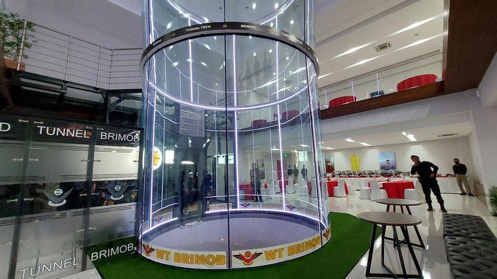 Wind tunnel milik Brimob Polri