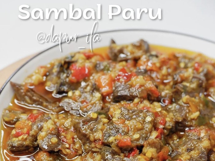 5 Lauk Kering, Sambal Paru hingga Cumi Ijo yang Bikin Semangat Makan