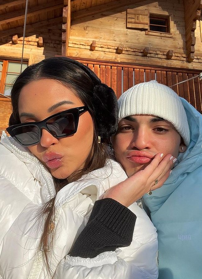 Inilah Potret mesra Alyssa dengan pria bernama William. Momen manis ini diambil saat merayakan ulang tahun Alyssa ke-25 Foto: Instagram