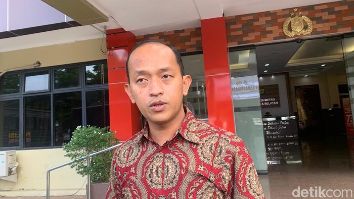 Andi, pengacara korban Mercy mendatangi Polres Jaksel