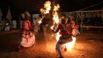 Melihat Atraksi Api Tari Tradisional Gammaduwa di Sri Lanka