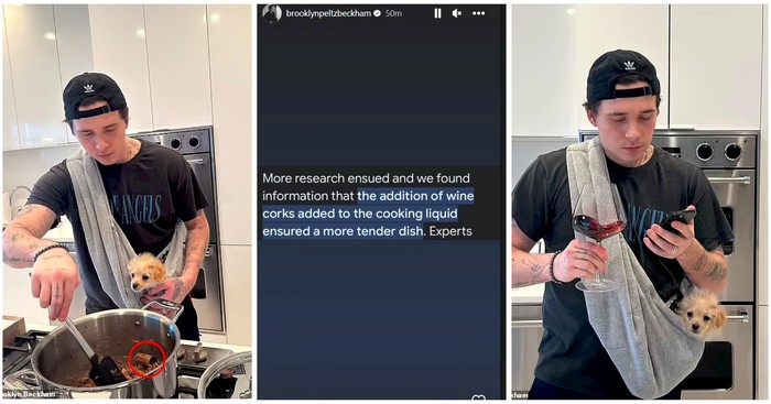 Dinilai Cara Masaknya Jorok, Brooklyn Beckham Dikritik Tajam Netizen
