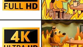 Meme perkembangan kualitas gambar. Foto: Boredpanda