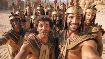 Ini adalah pengingat bahwa kemanusiaan kita adalah sesuatu yang istimewa yang melampaui waktu, kata seorang Redditor. Foto: Reddit/_M0US316_