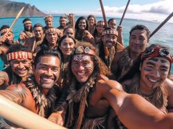 Seru! AI Bikin Foto Selfie Samurai Hingga Manusia Purba