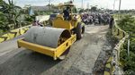 Jalan Rusak di Akses Tol Gabus Diperbaiki