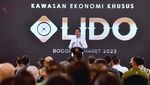 Jokowi Resmikan KEK Lido