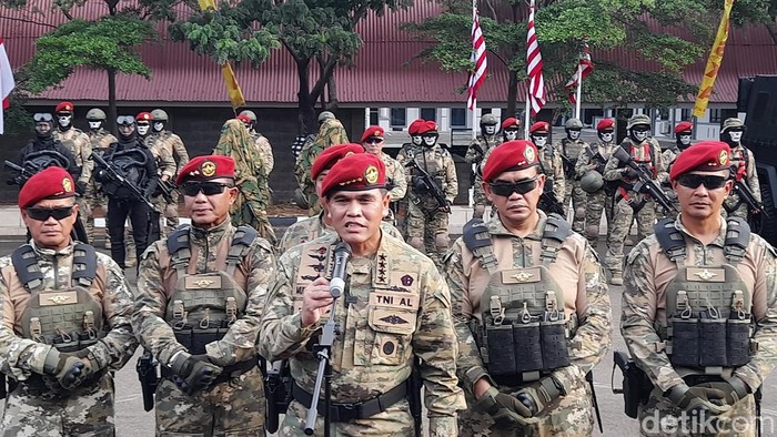 Kepala Staf Angkatan Laut (KSAL), Laksamana TNI Muhammad Ali (Ilham/detikcom)