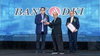 Terbaru, Bank DKI raih 4 (empat) kategori penghargaan sekaligus sebagai The Best IT Development & Innovation, The Best IT Governance & The Best Digital Workplace kategori Local Banking Industries. 