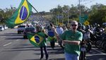 Mantan Presiden Jair Bolsonaro Kembali ke Brasil, Disambut Simpatisan