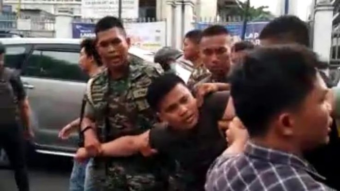 Oknum TNI diduga seret mahasiswa di Medan