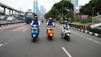 Sekretaris PGN, Rachmat Hutama mengatakan BBG pada sepeda motor akan menghemat biaya beli bahan bakar hingga 2 kali lipat.
