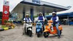 Penampakan Motor Gas yang Bisa Ngacir 38,7 Km/Liter
