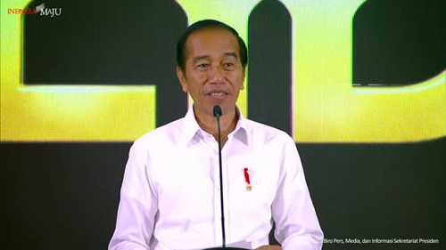 Presiden Jokowi meresmikan KEK Lido di Bogor