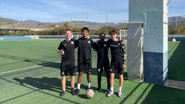 Raynata Adi Gautana Setyawan (Reno) menjalani trial di FC Malaga City Academy U-17. Reno alumnus Safin Pati Sports School. Foto diunggah Jumat (31/3/2023).