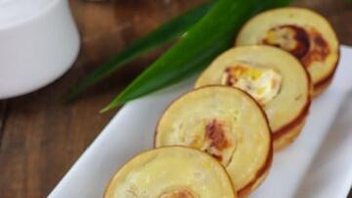 Roti pisang Banjar camilan khas dari Banjarmasin.
