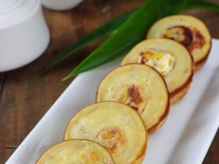 Roti pisang Banjar camilan khas dari Banjarmasin.