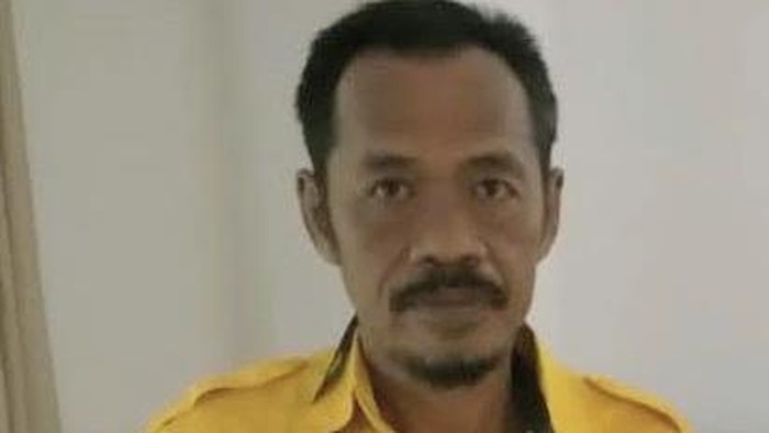 Wakil Ketua Bidang Pemenangan Pemilu DPD II Golkar Sidrap Rusman Katoe.