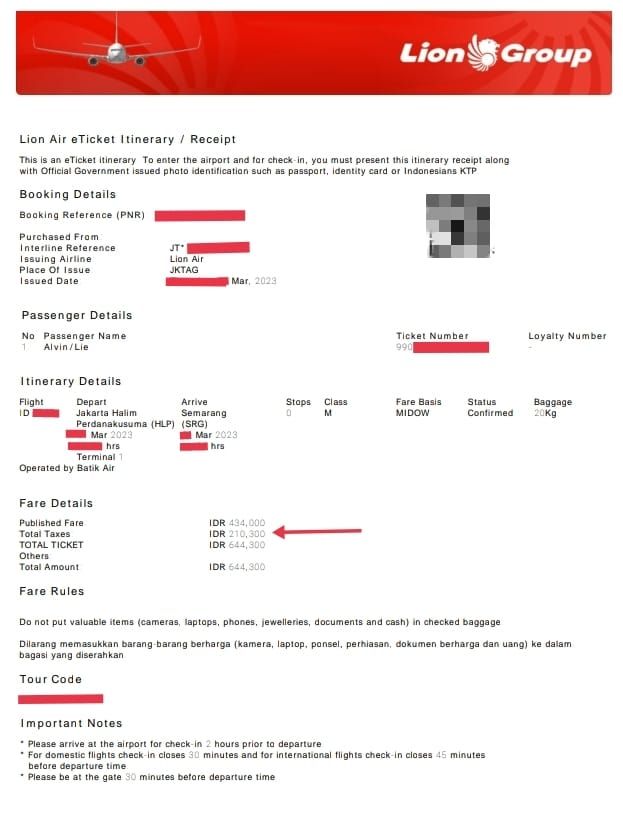 Tiket pesawat