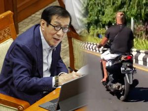 Menkumham Sebut Bule di Bali Naik Motor Tanpa Helm Terpengaruh Orang Kita