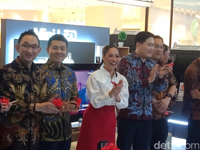 Bunga Citra Lestari saat ditemui di kawasan Jakarta Barat.