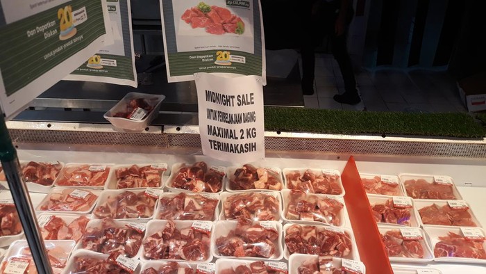 Daging sapi murah Rp 104 ribu di Transmart Midnight Sale Daging sapi murah Rp 104 ribu di Transmart Midnight Sale