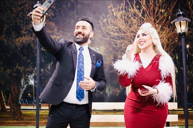 Dalia Naeem dikenal sebagai presenter dan aktris di negaranya. Foto: Instagram/@dalia_naim1